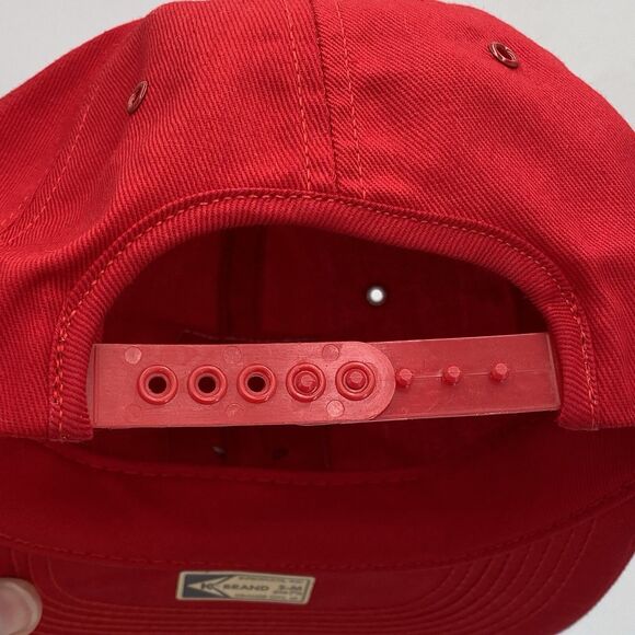Vintage K-Brand Funk's G Hybrid Snapback Trucker Hat Red Size S-M USA  (H23) - Picture 14 of 15